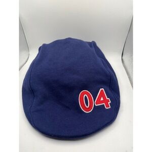 USA Olympic Team 04 Baseball Cap Hat S M Navy Blue Cotton Polyester